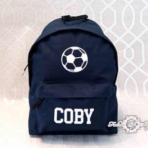 Sac à dos personnalisé pour enfants avec nom de boule pour filles et garçons