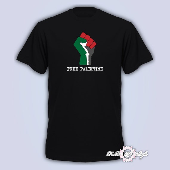 Support I Stand With Palestine Free Palestine Flag Arabic T-Shirt - Buy t- shirt designs