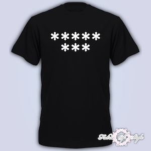 Osiem gwiazdek ***** *** Protest Polska Poland Koszulka Mens T-shirt Black