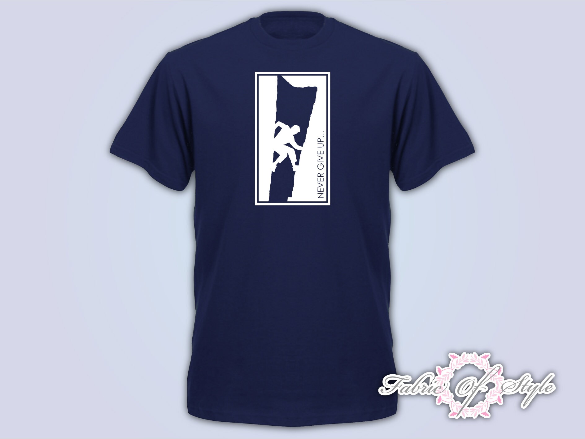 Image of Face Mask Rock Climbing Climber Mountain Sport Present Christmas Gift Mens T-Shirt