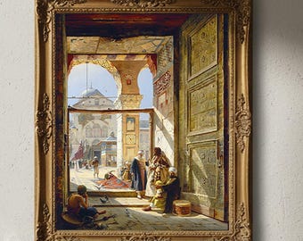アラブの鷹匠 - アラビア美術 - イスラム美術 - エジプト美術