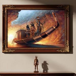 宇宙へ飛ぶギザのピラミッド - 古代エジプト - エジプト美術