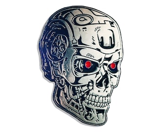 T-800 Endoskeleton - enamel pin