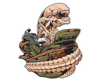 Xeno Marine -  Enamel Pin