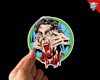 Dr Hill - Re-Animator 1985 Vinyl Sticker Decal
