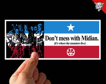 Nightbreed Bumper - Vinyl Sticker Decal