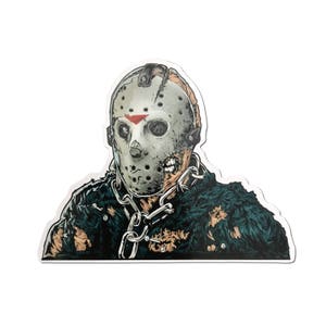 Jason Vorhees Friday the 13th Horror Fridge Magnet