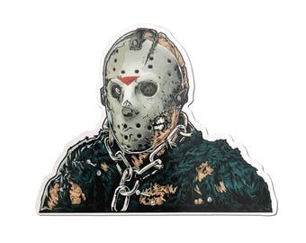 Jason Vorhees Friday the 13th Horror Fridge Magnet