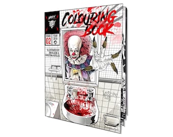 Alleycat Graphics Horror Colouring Book #2