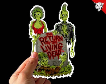 Classic Zombies Return of the Living Dead - Large Sticker Decal