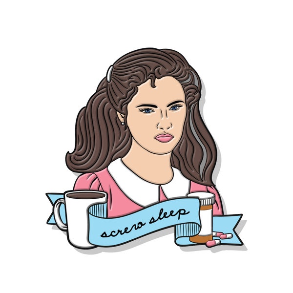 Nancy Thompson Screw Sleep - Enamel Pin