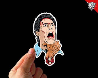 Ash vs Evil Hand - Evil Dead 2 Vinyl Sticker Decal