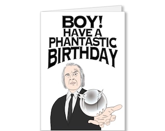Phantasm Funny Horror Birthday Card
