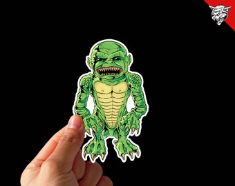 Fish boy - Ghoulies Vinyl Sticker Decal