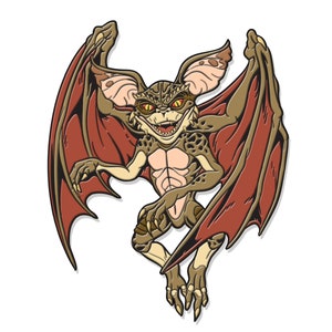 The Bat Gremlins the New Batch enamel pin