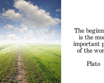 Plato quote | Etsy