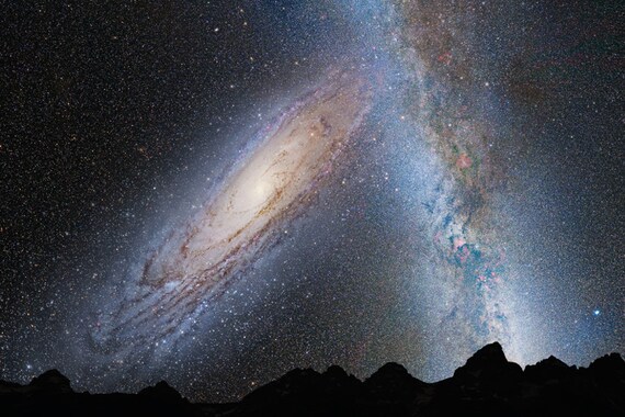 Galaxie Voie Lactée étoiles Ciel Photo De La Voie Lactée Espace Ciel Photographie Photographie Numérique Téléchargement Chambre