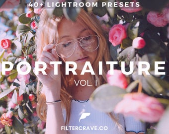 40+ Portraiture Lightroom Presets Bundle Vol. Yo
