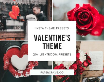 Valentine Thema Lightroom Presets für Instagram Vol. ich