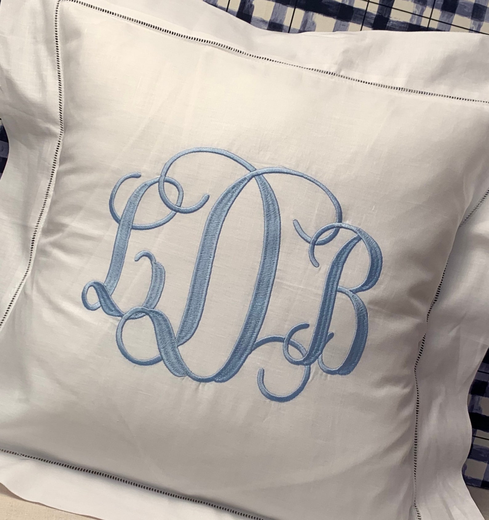 Personalized Pillow Sham Personalized Pillow Personalized Etsy