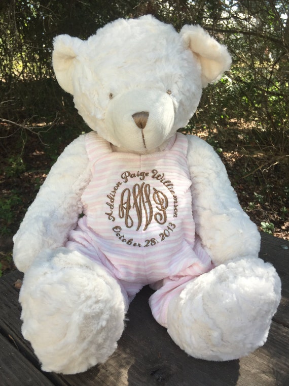 custom teddy bear etsy