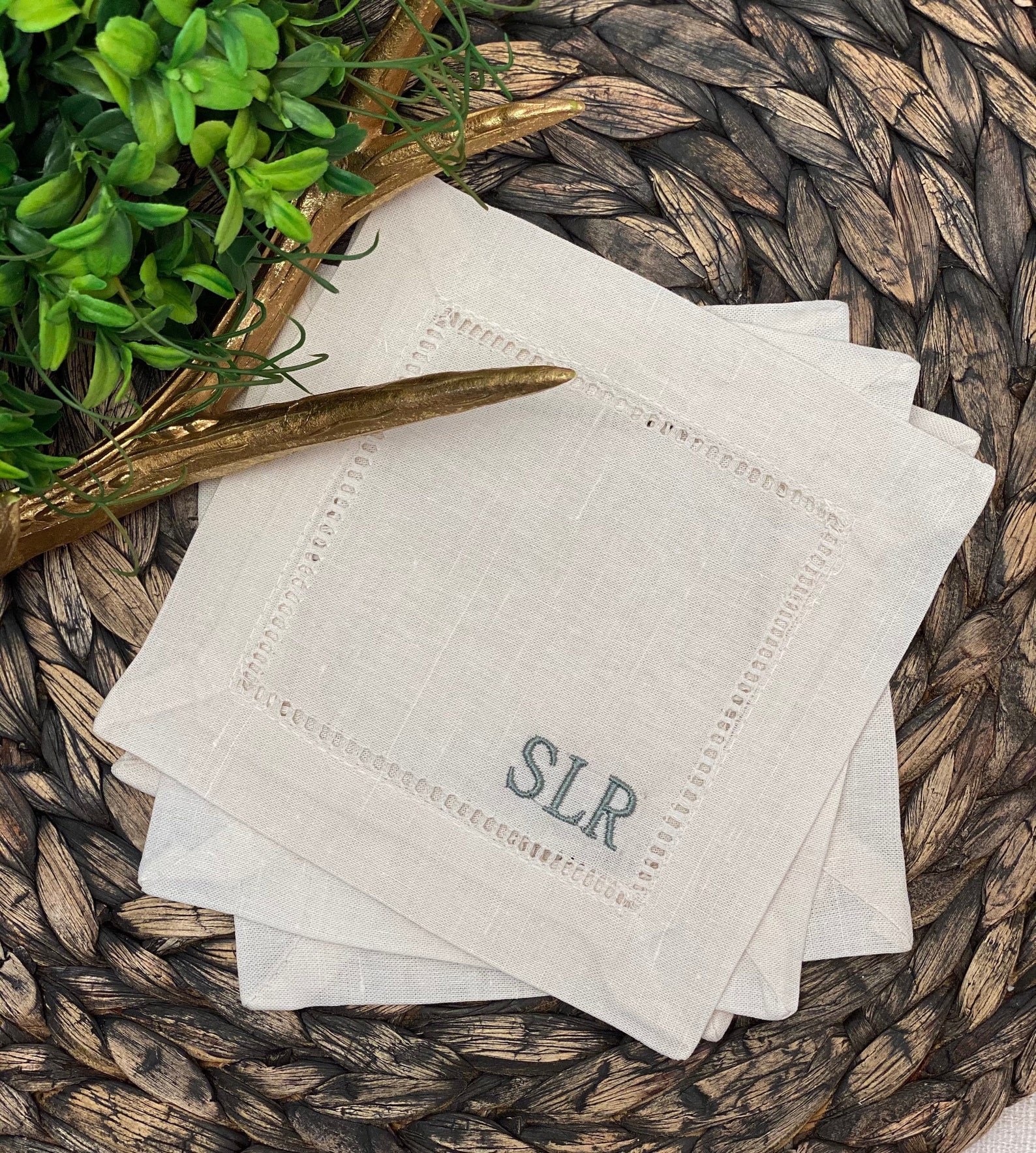 Linen Cocktail Napkins Cloth Linen Cocktail Napkins Cocktail Etsy