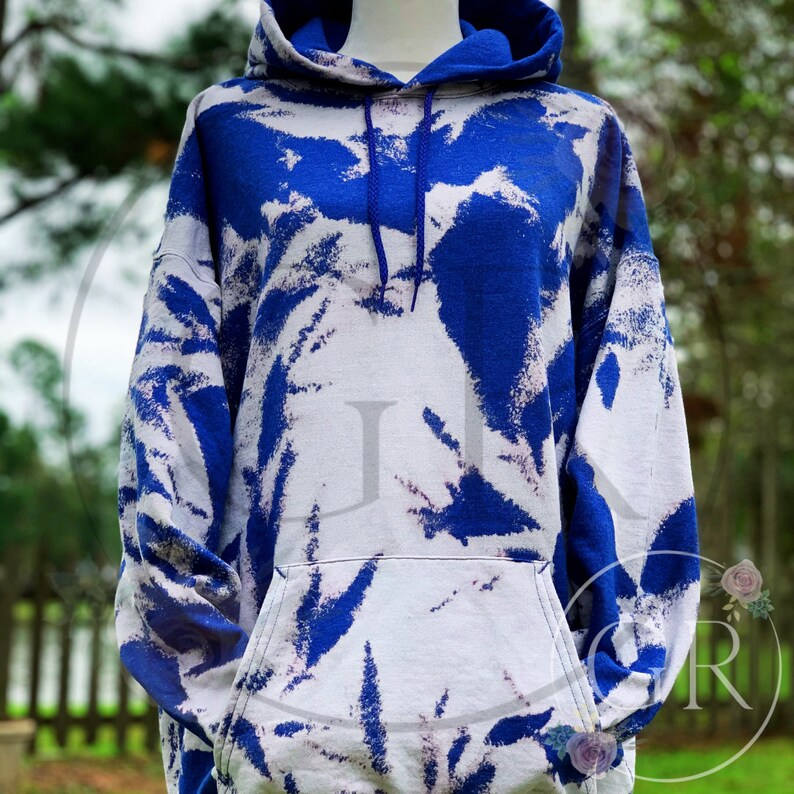 Blank Bleached Hoodie for Vinyl Sublimation & Screen Prints Etsy