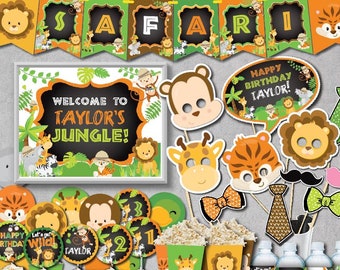 Safari Birthday Etsy