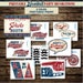 PRINTABLE Baseball Party Photo Booth Props-center - Etsy