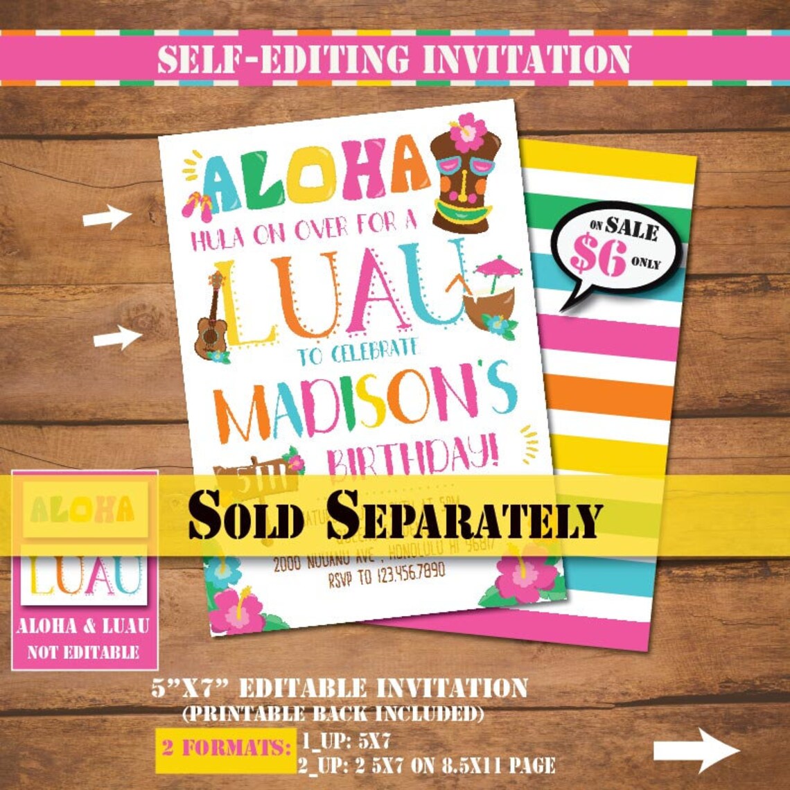 Printable Luau Party Photo Booth Props-luau Birthdayparty | Etsy