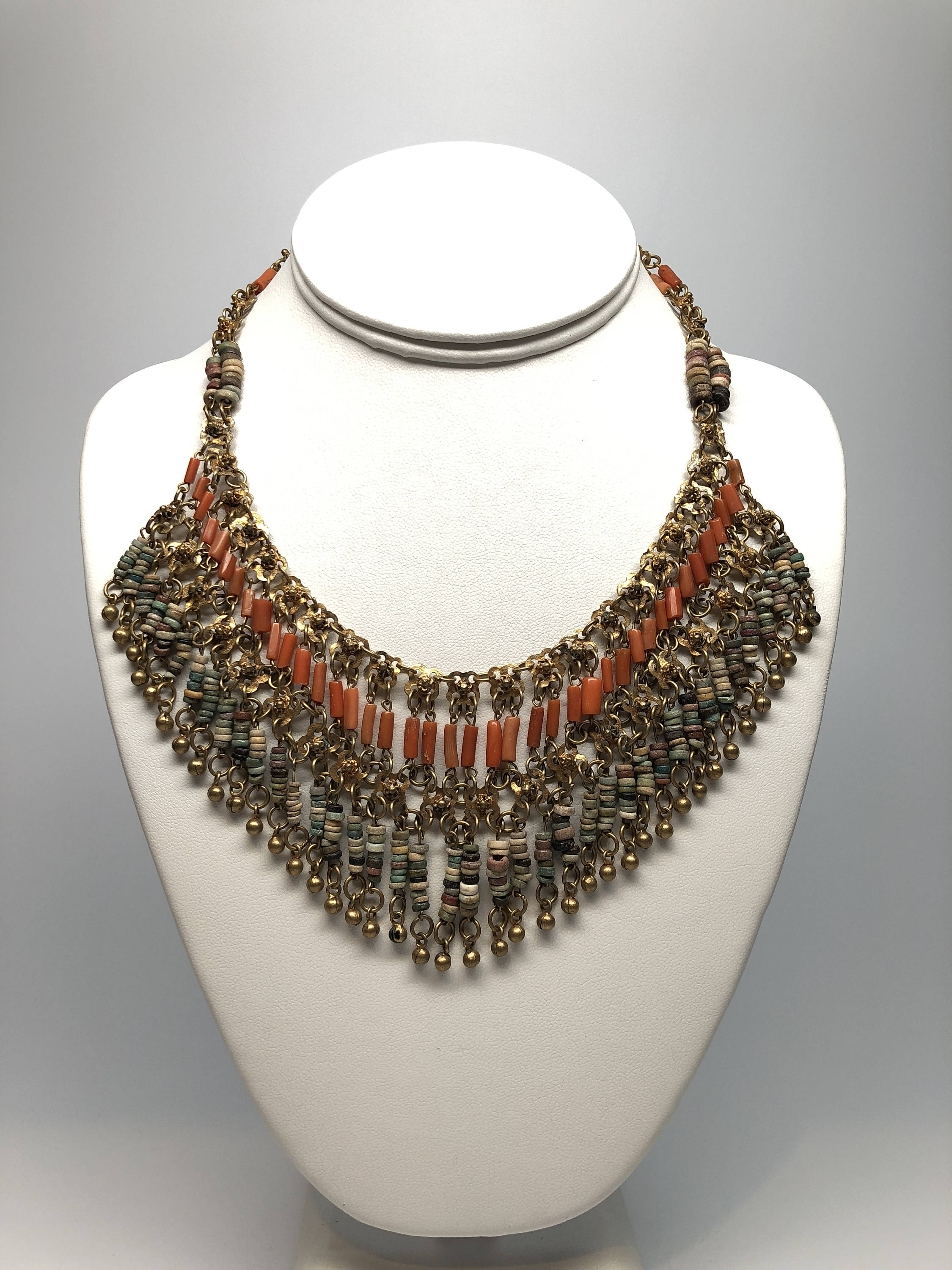 mummy bead necklace
