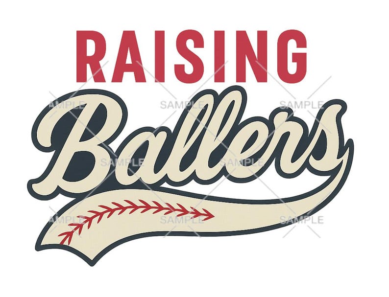 Raising Ballers PNG SVG- Baseball Parent- Printable Png, Svg Files for ...