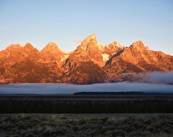 Großartiger Teton Morgen