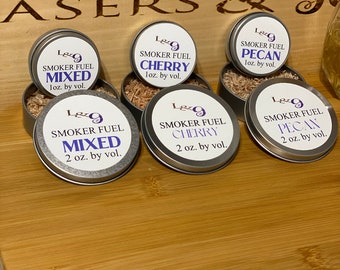 Cocktail smoker shaved wood refill