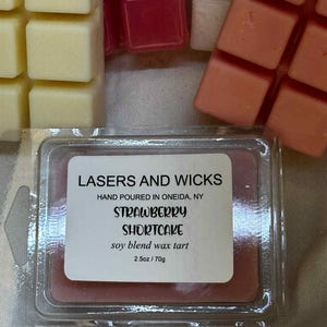 Clam Shell Wax Melts - Strawberry Shortcakes