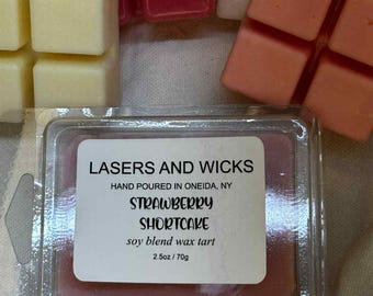 Clam Shell Wax Melts - Strawberry Shortcakes