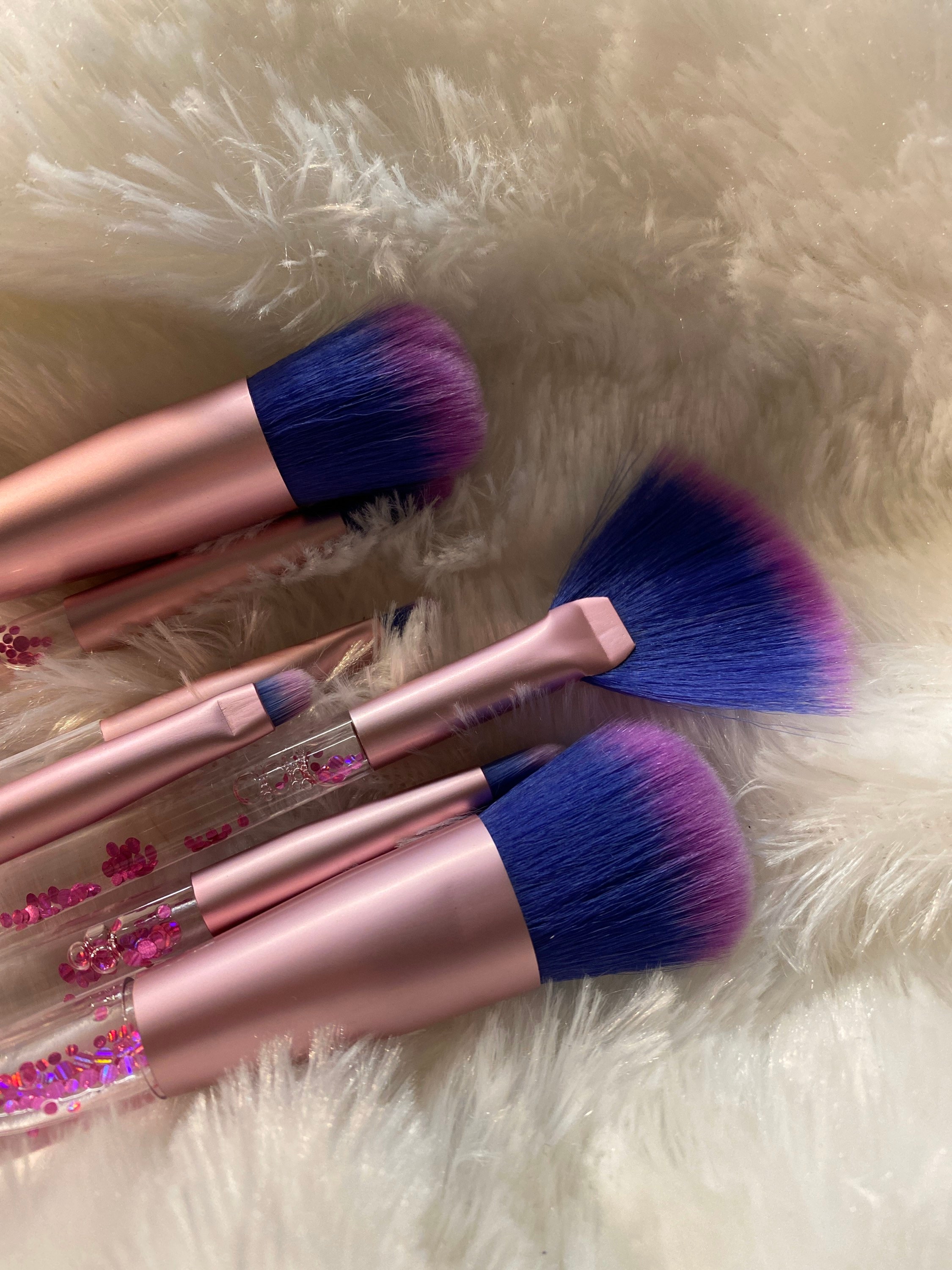 Glitter Flow makeup brushes glitter Etsy