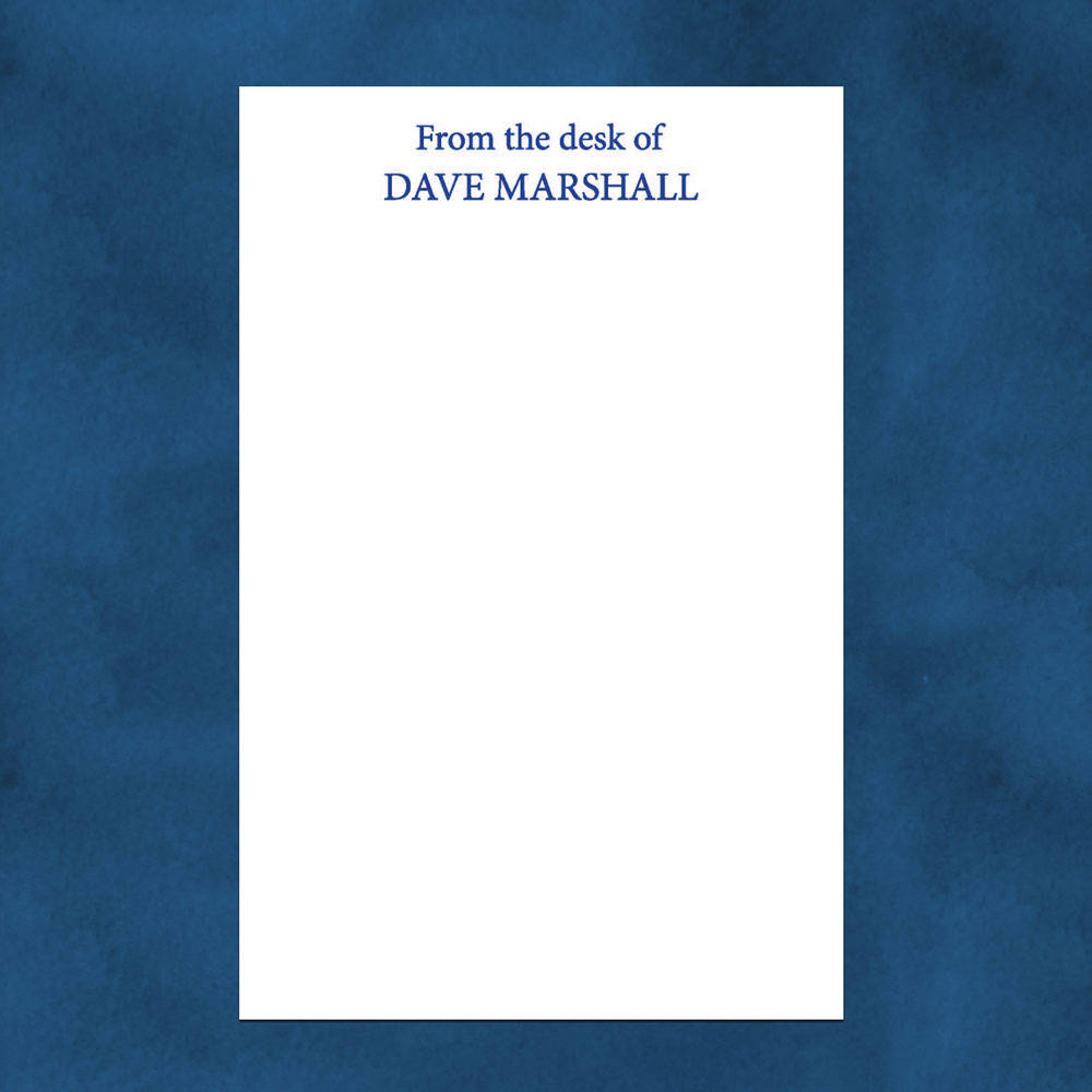 From the Desk of Personalized Notepad, Personalized Memo Pad