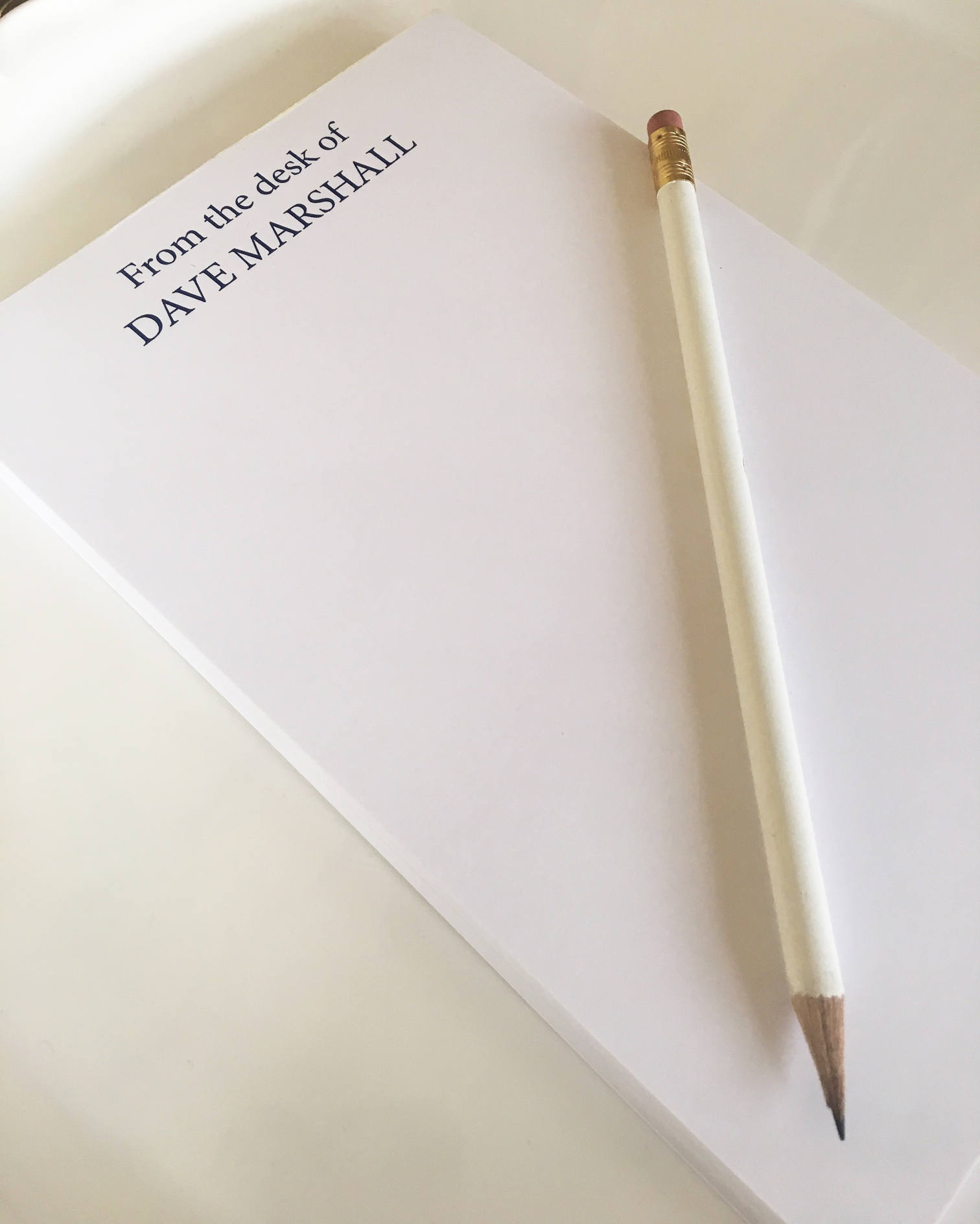 From the Desk of Personalized Notepad, Personalized Memo Pad