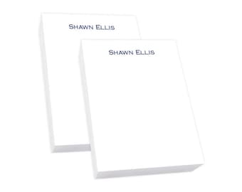 Personalized Notepad Set: 5x7, 100-Sheet, Custom Stationery Gift