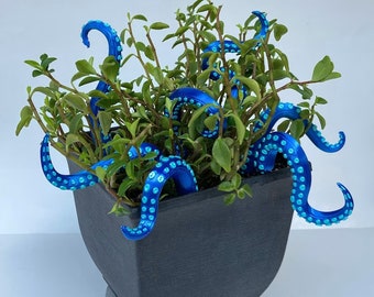 House Plant Accessories Decor - Set of 7 Sea monster Tentacles