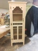 Extra Large - Single Old Fashion Screen Pie Safe / Jelly Cabinet 65 tall 11 3/8 deep & 24 wide. 