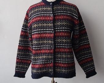 Vintage Jacob Jr wool sweater cottage core 1990 clothing