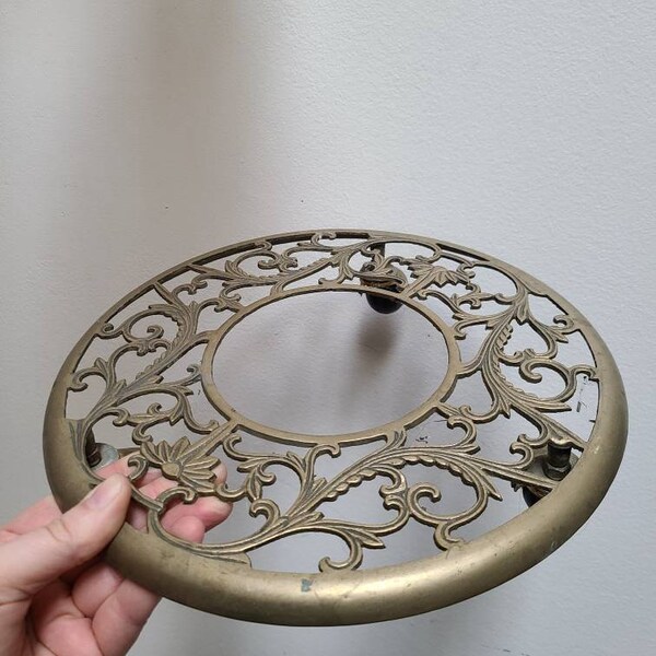Brass Plant Stand Etsy