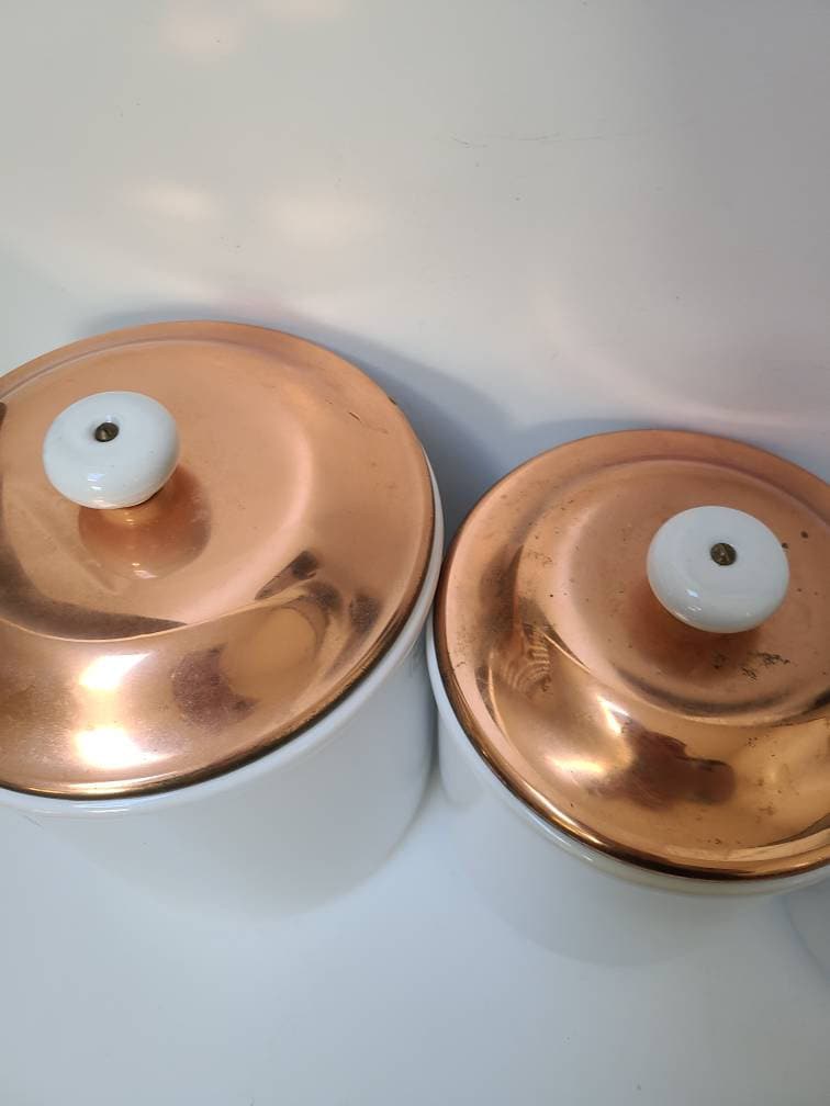 Kitchen Canister Set Five Pieces Set Benjamin and Medwin Food Etsy