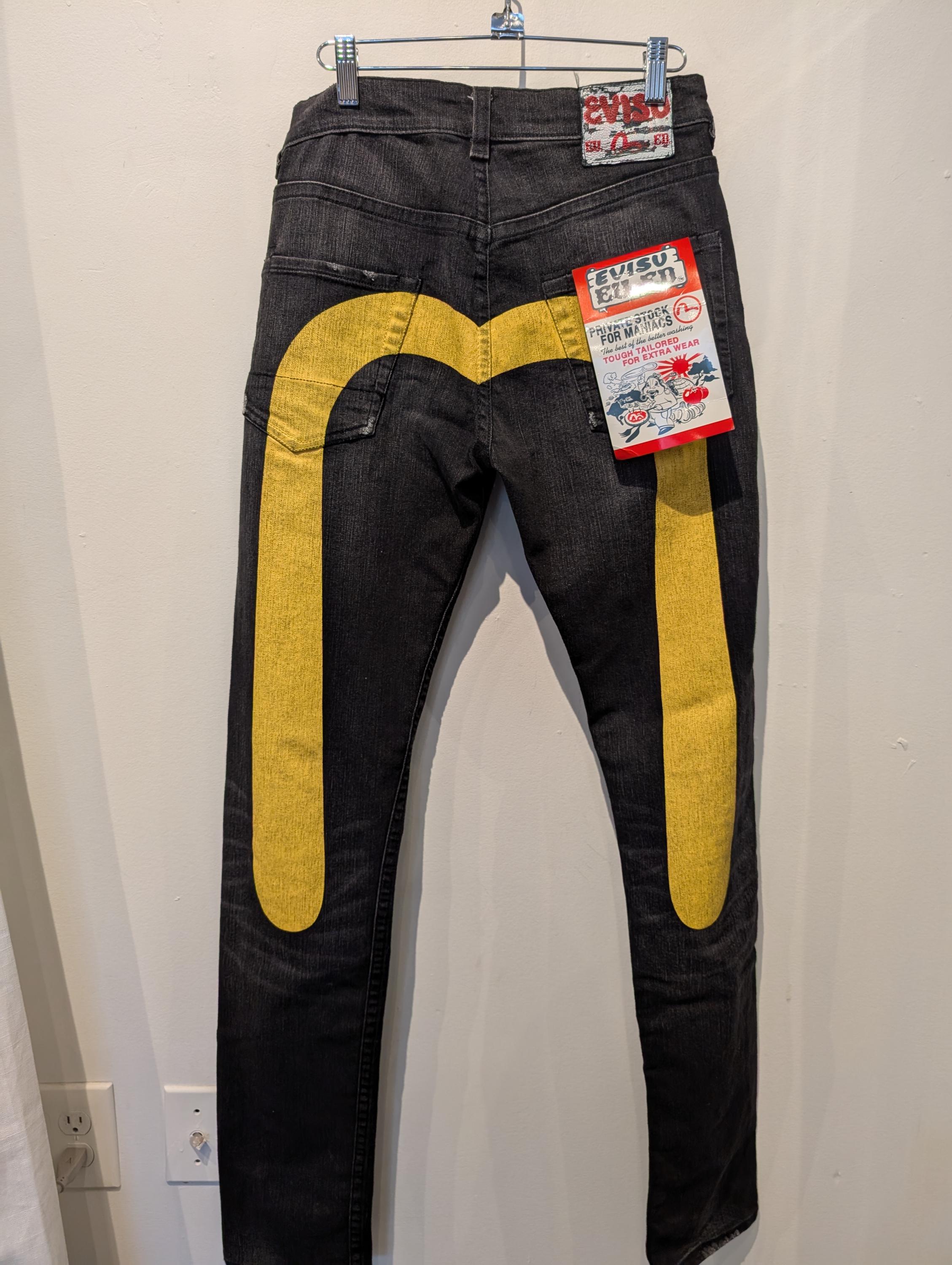 Evisu Jeans Size 34 - Etsy