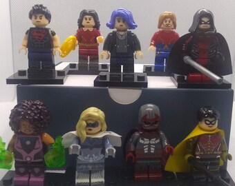 Custom Mini figures Inspired by the New TV show Titans Robin Hawk Dove