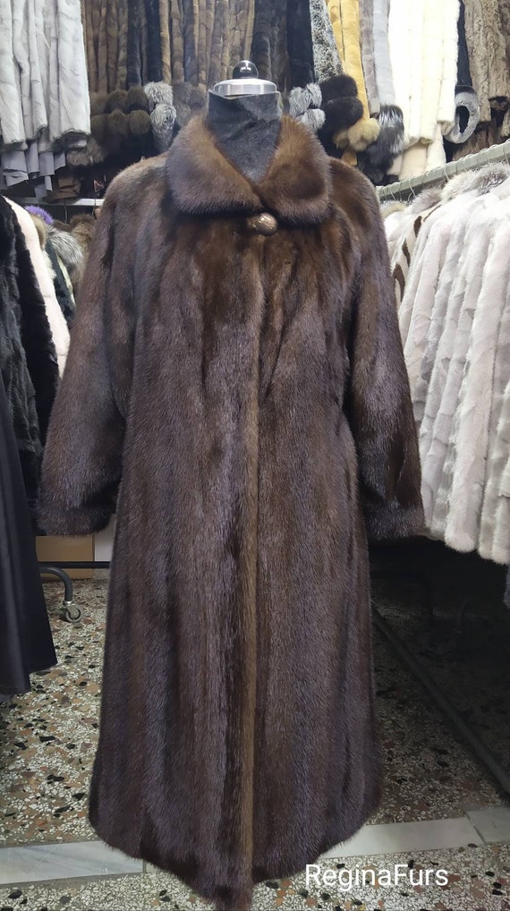 Demi Buff Women's Mink Fur Coat