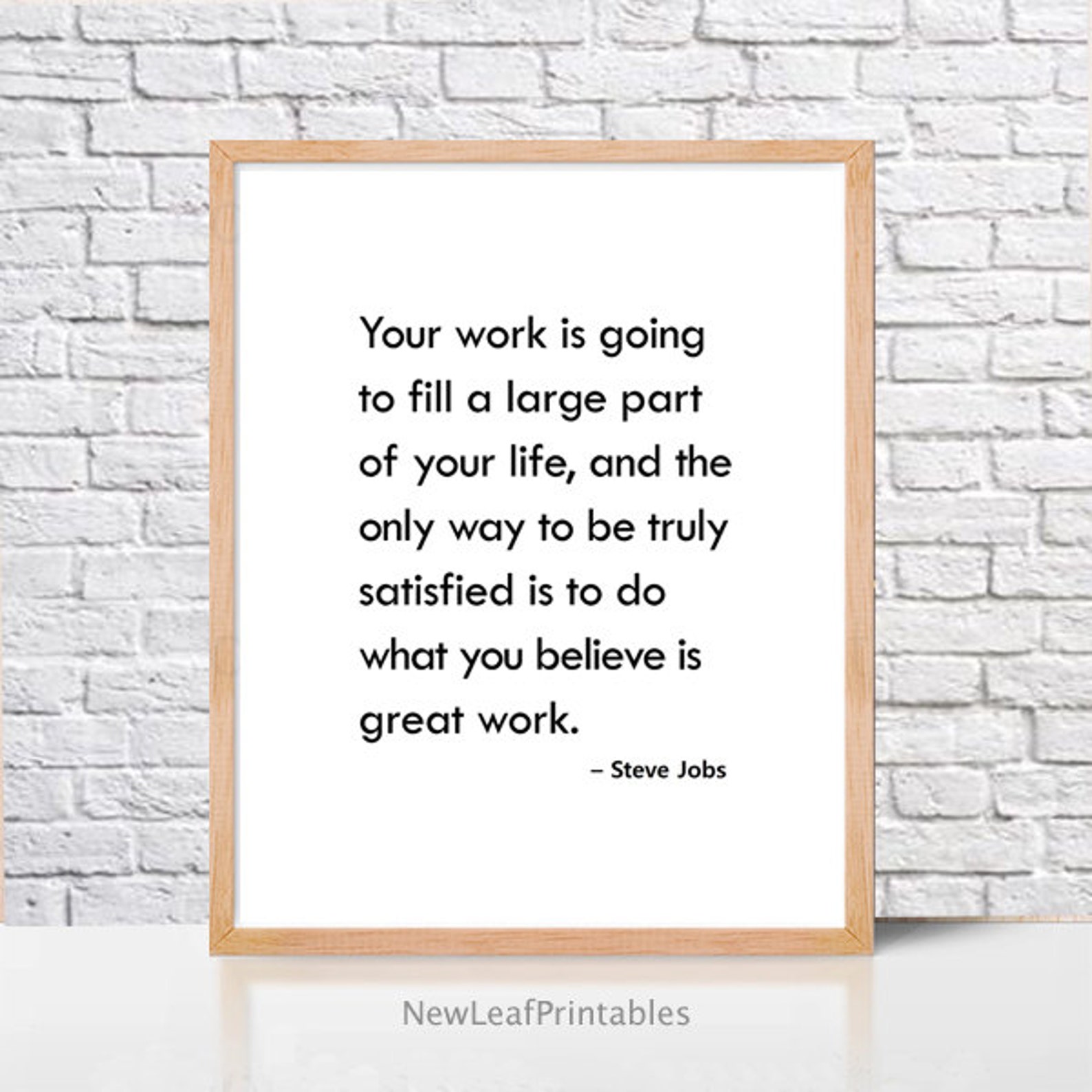 Printable Quote, Steve Jobs Quote,printable Wall Art Print ...