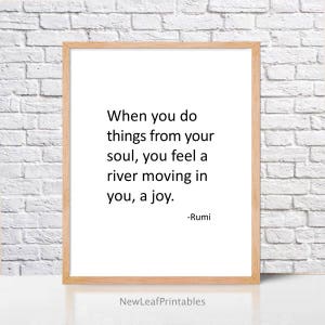 Printable Quotes,Rumi quote, Inspirational quote,Printable Wall Art Prints,Instant Download Wall Art,Digital Download home decor art print
